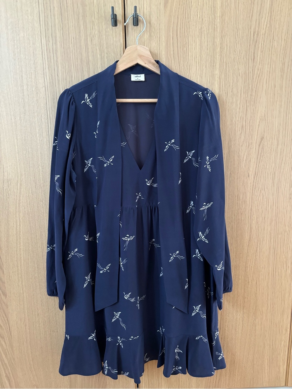 Wilfred x Babaton Silk Dress